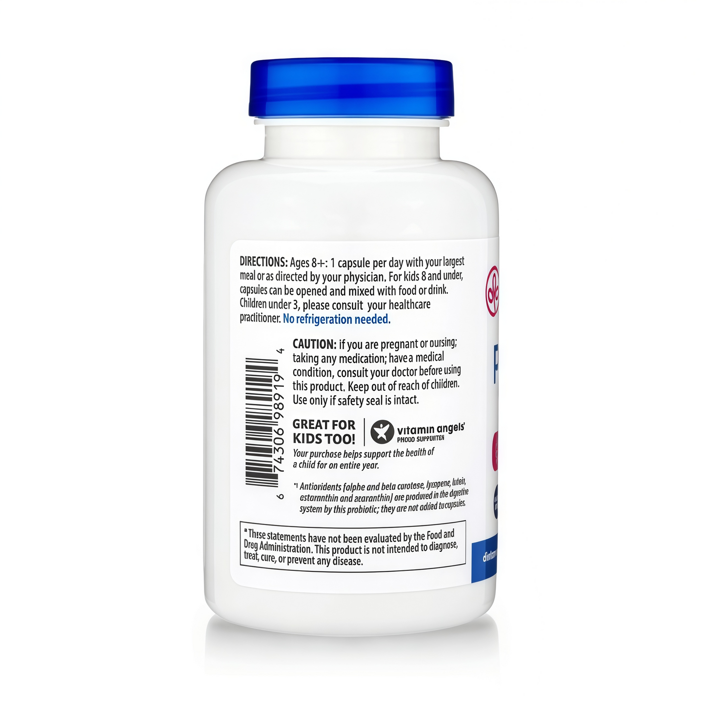 Just Thrive Probiotic & Antioxidant Supplement - 100% Spore-Based Digestive and Immune Support - Gluten Free, 90 Caps